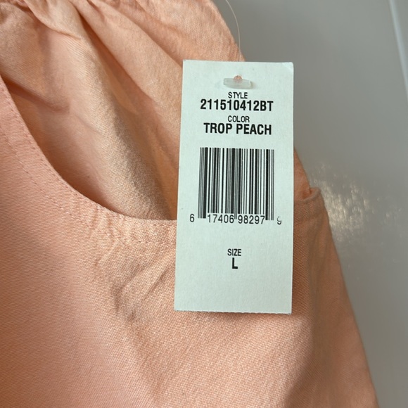 NWT JENNY BUCHANAN CAPRI PANTS. Size L. Peach color. EXCELLENT CONDITION! - Picture 3 of 8